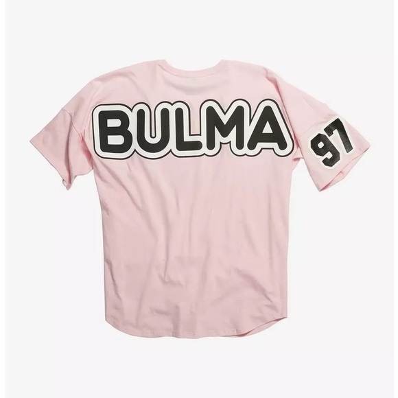 Dragon Ball Z Bulma Pink Women's Short Sleeve Hype Jersey - BoxLunch Exclusive - Picture 2 of 8